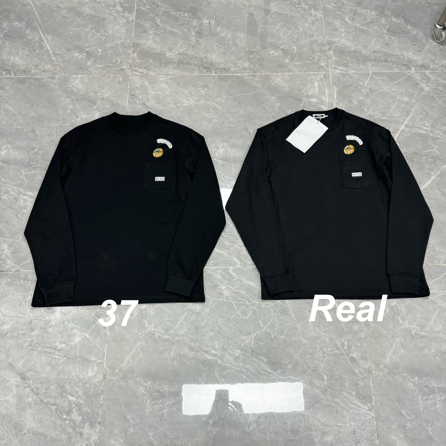 37도 / Kith Treats Parade II Long Sleeve Pocket Tee
