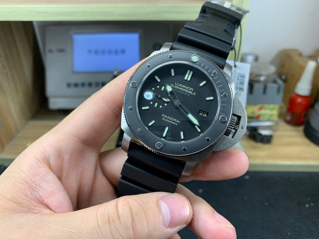VS공장 오메가 플래닛 오션 GMT 딥블랙