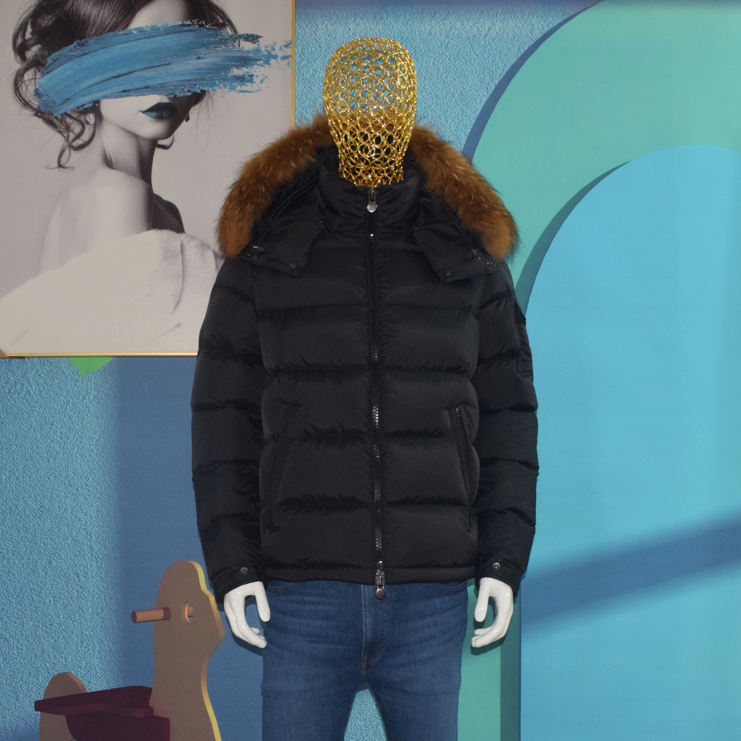탑몽* / 몽*레어 마야 패딩 , Mayaf Short Down Jacket