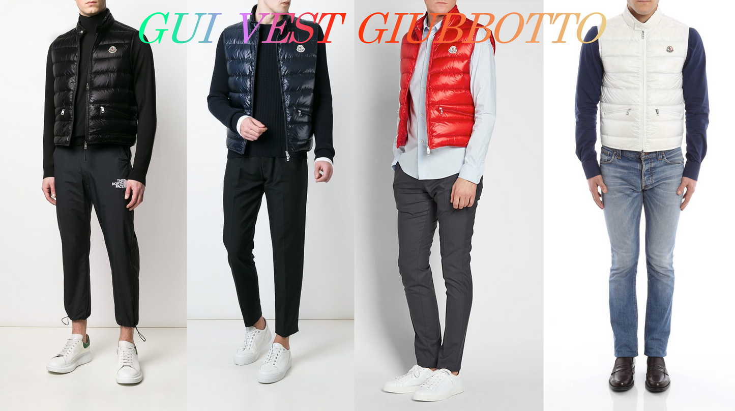 탑몽*x / 몽*레어 구이 패딩조끼, Gui Vest Jacket