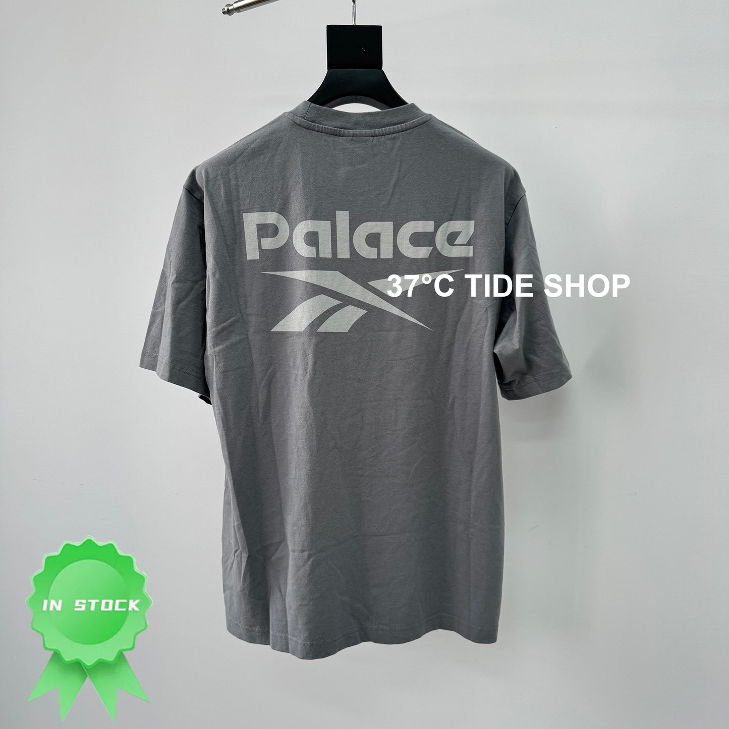 37도 / 팔라스 리복 콜라보 반팔티 , P2430-PALACE REEBOK T-SHIRT