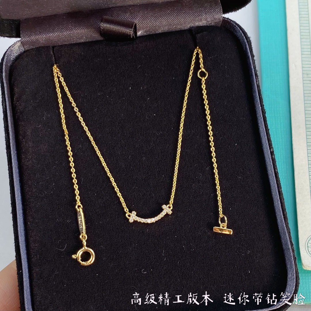 티파니 스마일 목걸이
