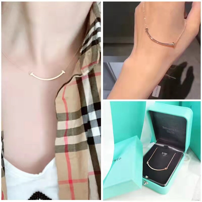 티파니 스마일 목걸이