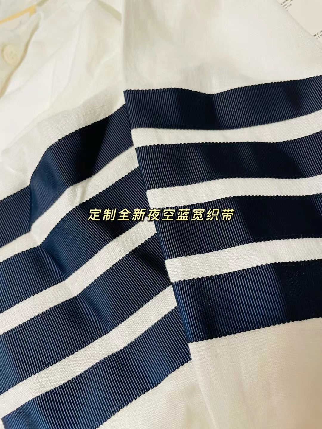 TJ / 톰브라운 린넨 오버핏 여성 셔츠 자켓