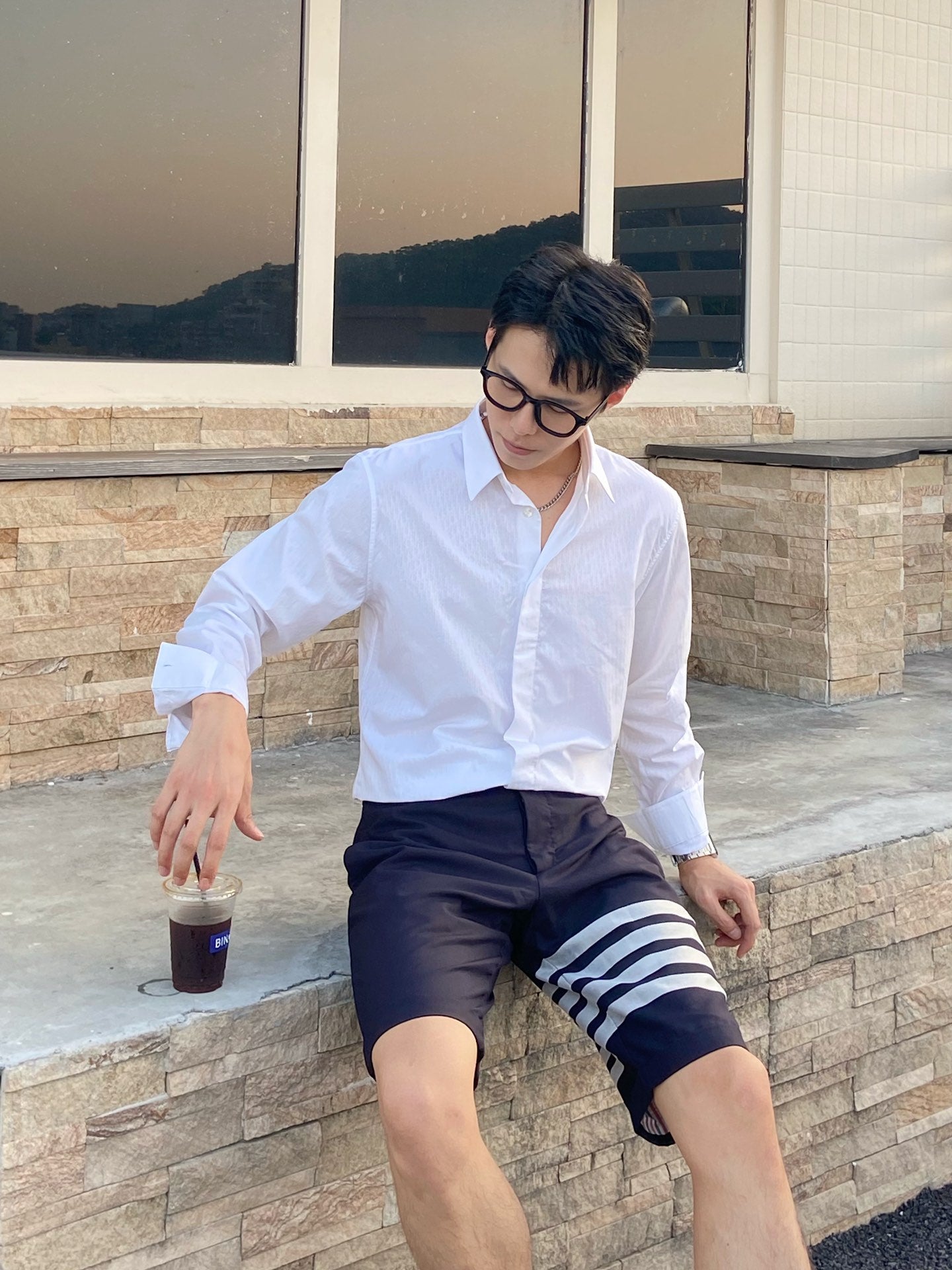 TJ셀러 / 디올 코튼 자카드 셔츠 👌🏿👌🏿