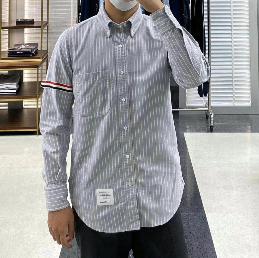 TJ / 톰브라운 퓨어 코튼 스트라이프 옥스퍼드 셔츠