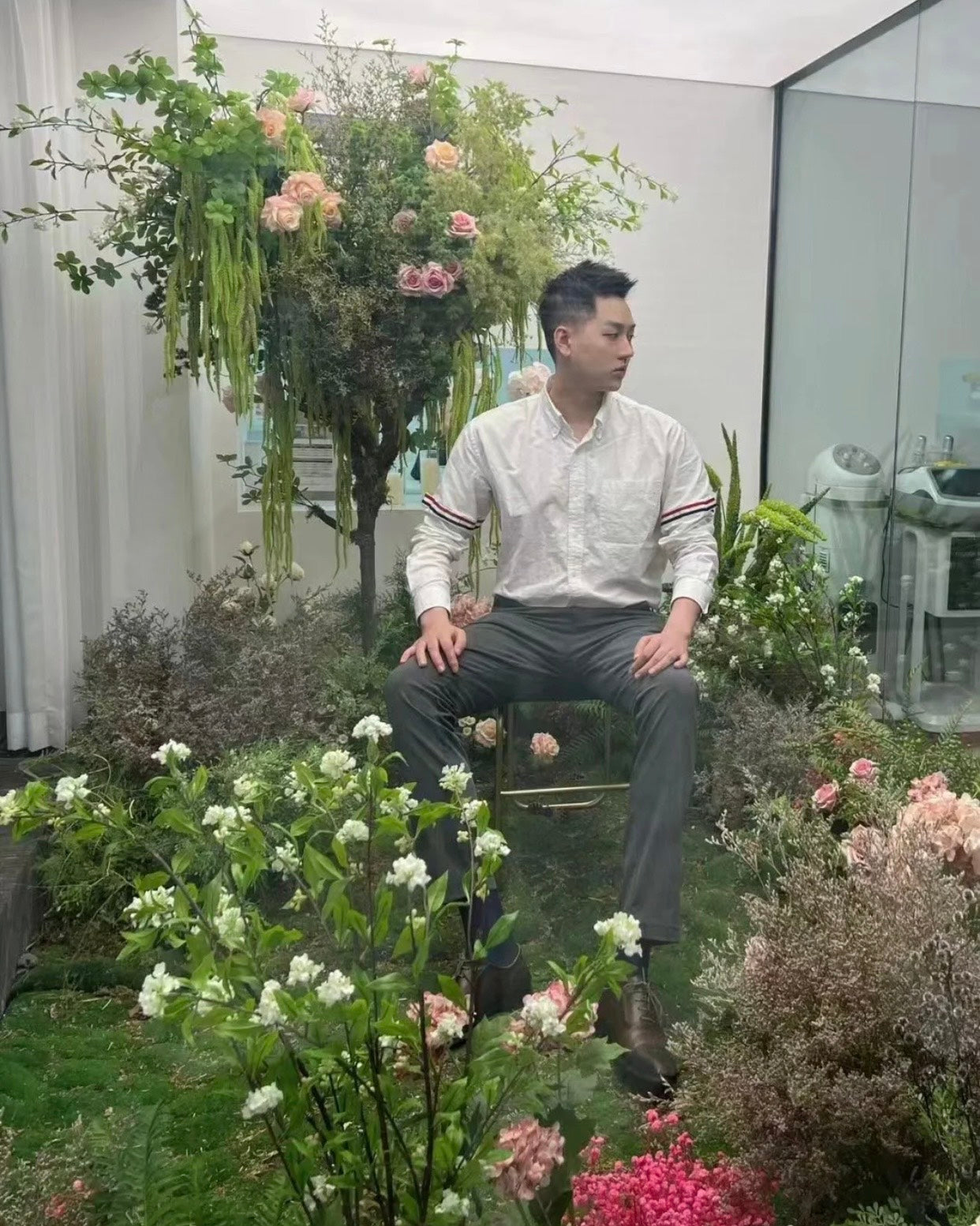 TJ / 톰브라운 옥스퍼드 셔츠, 새로운 원단