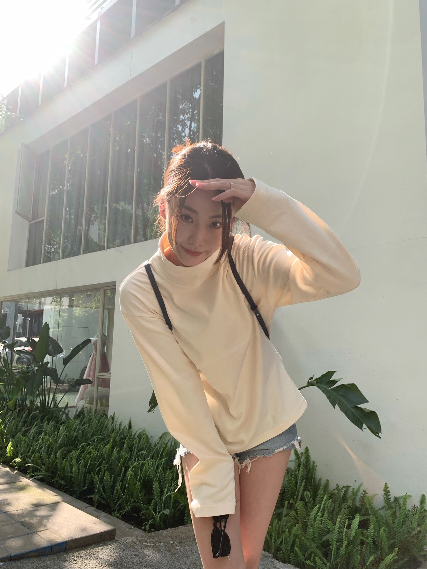 대리석 / 보테가베네타 터들넥 티셔츠