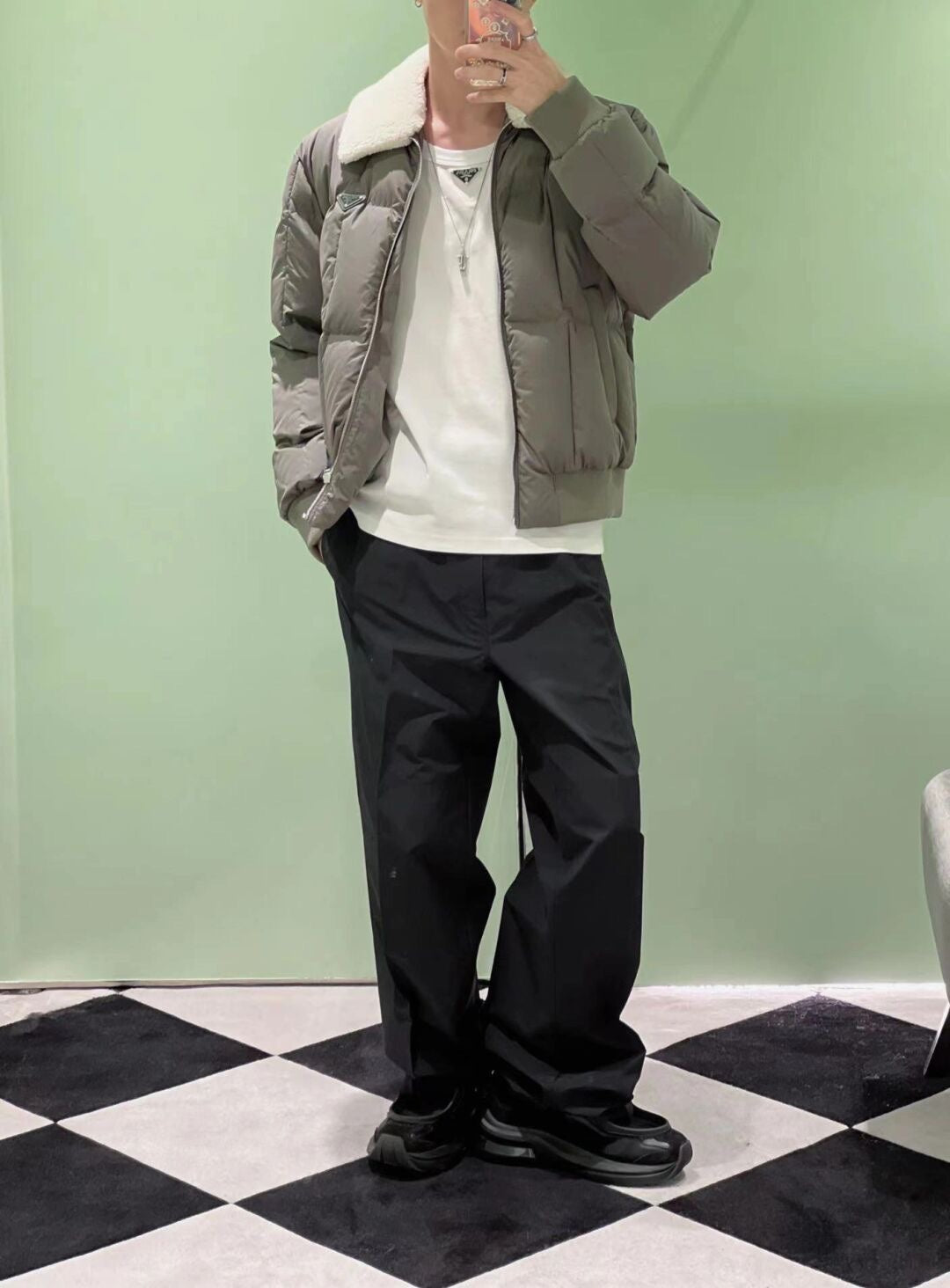 BF / 프라다 패딩 자켓