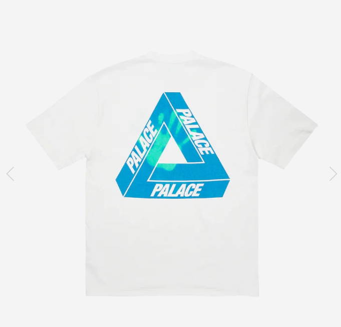 탑팔라스 / 팔라스 반팔티 , Palace Reacto Tri-Ferg T-Shirt White