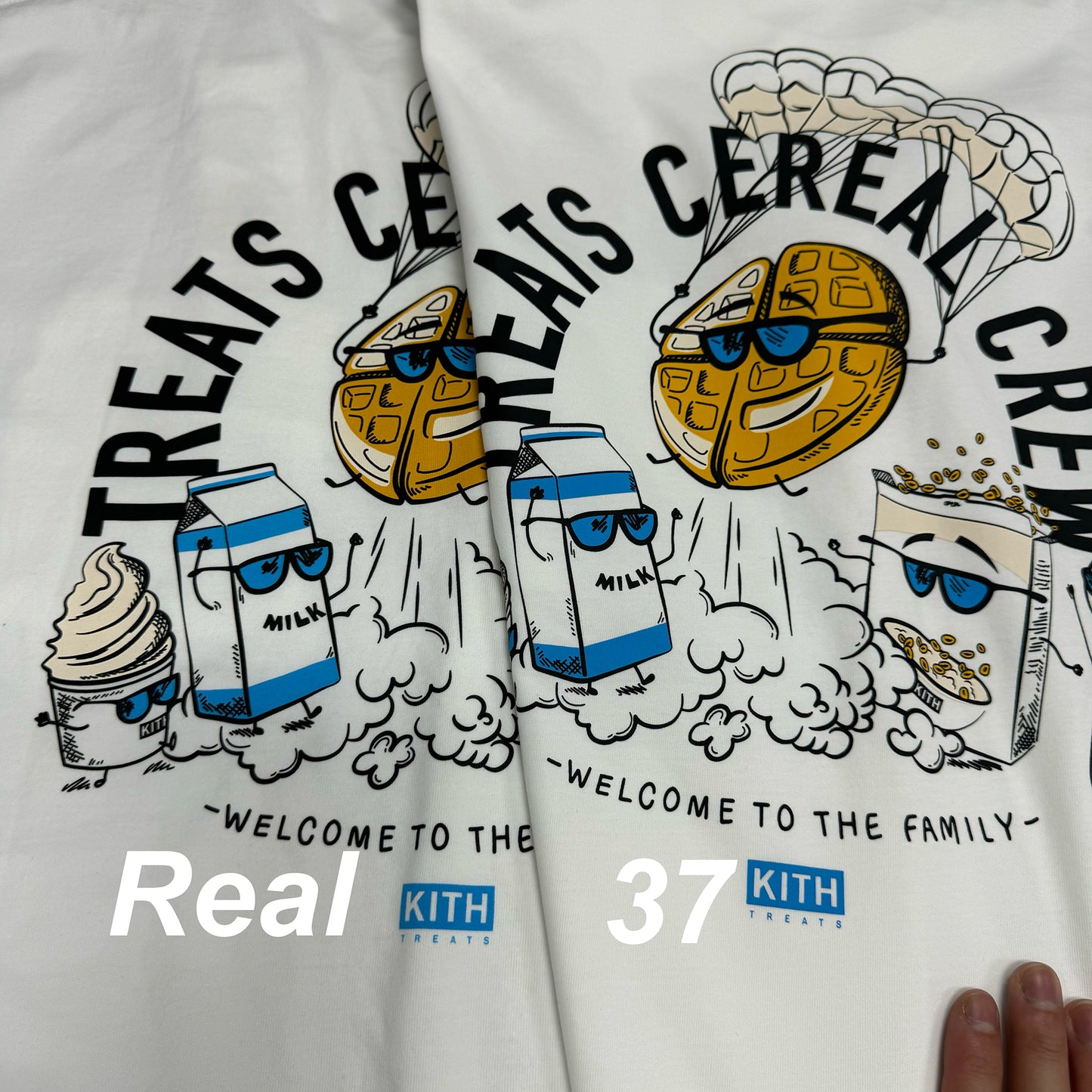 37도 / Kith Treats Cereal Crew Pocket Tee