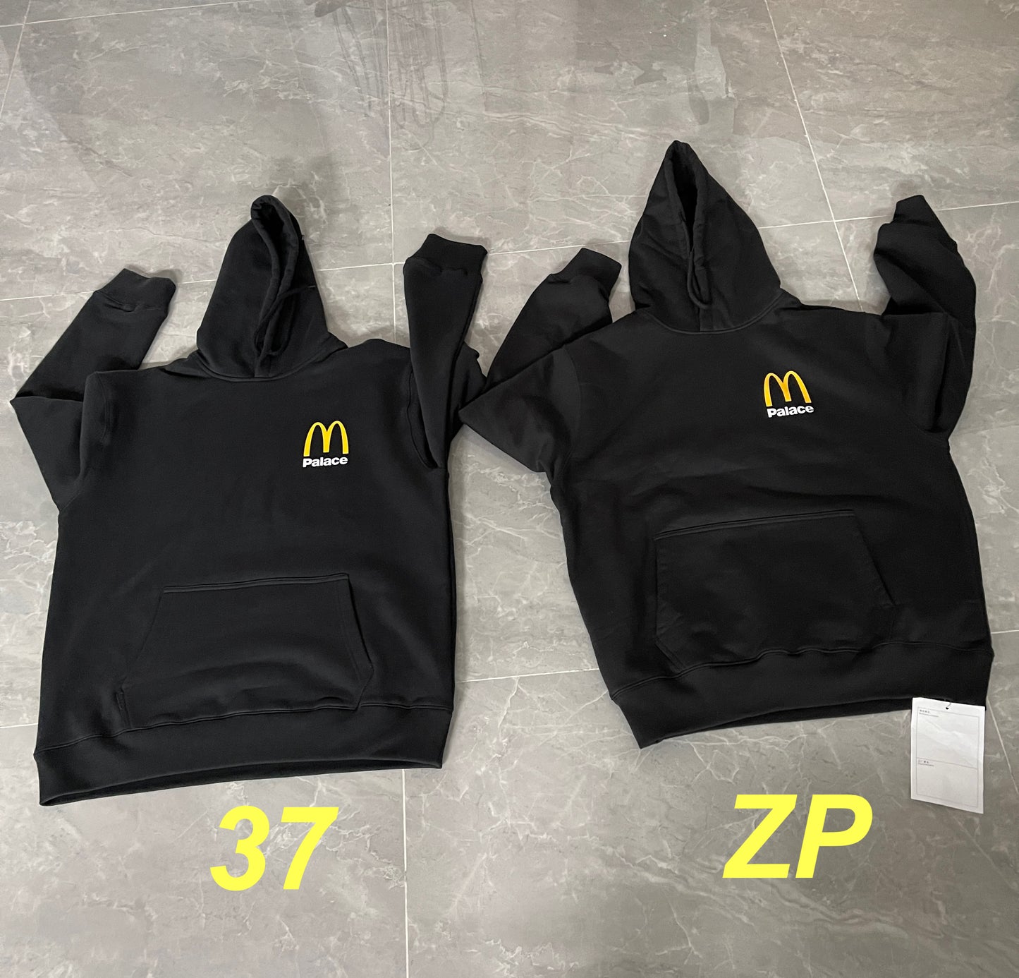 37도 / 팔라스 맥도날드 후드티