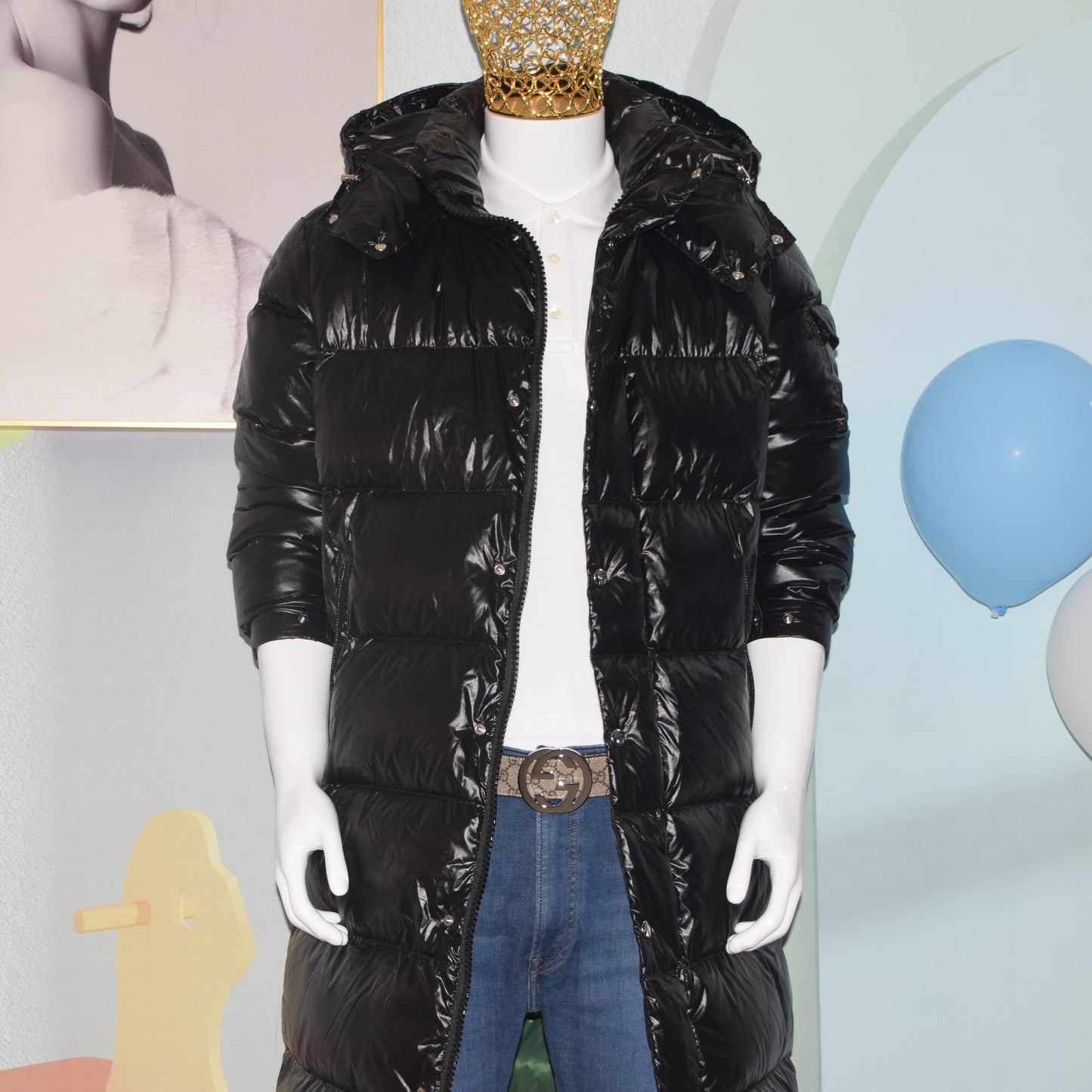탑몽*x / 몽*레어 남성 Hano Down Jacket 롱패딩 재킷