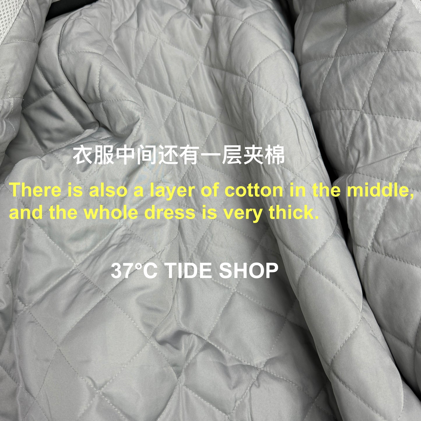 37도 / 팔라스 후드자켓 , P2426-MESHER JACKET ARCTIC GREY