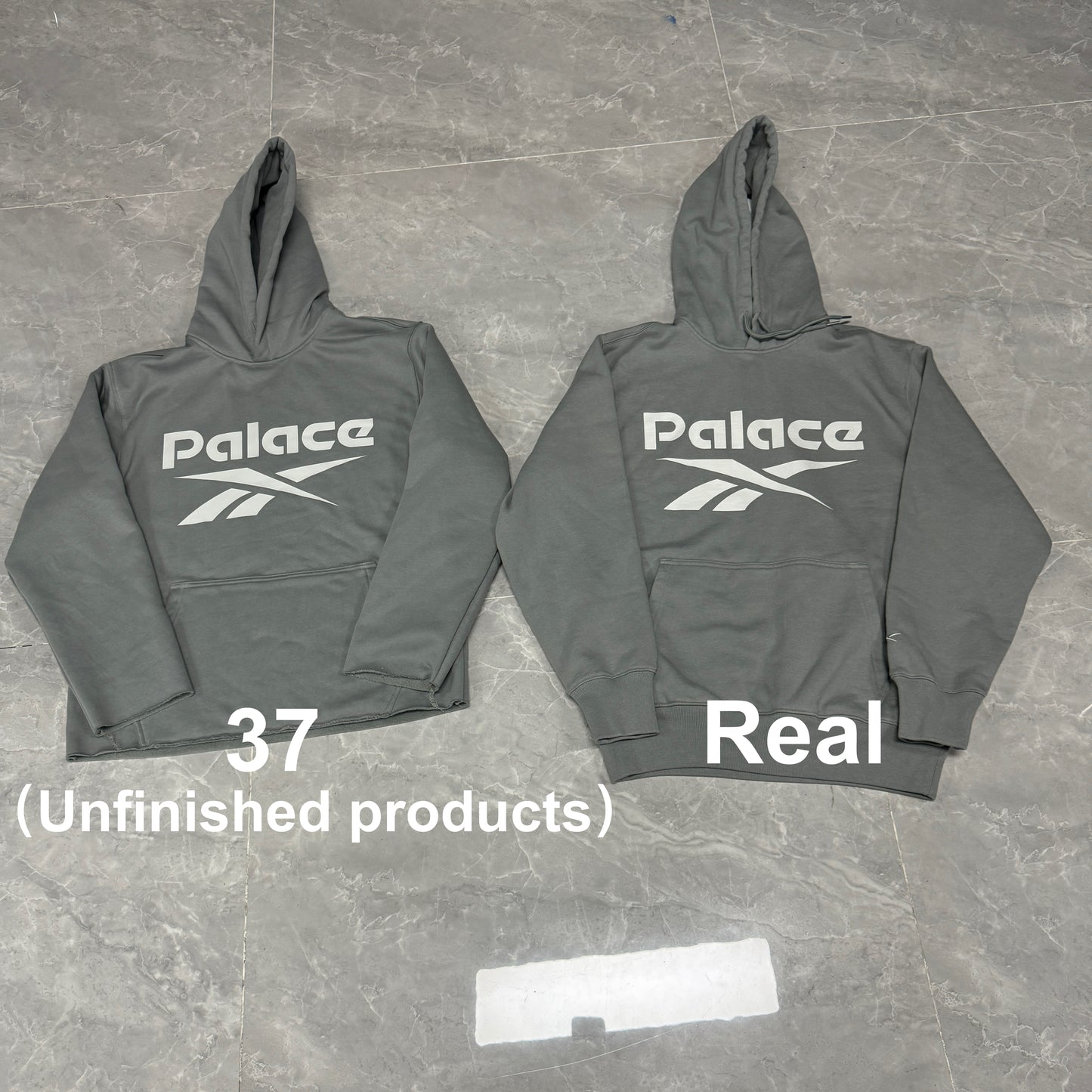 37도 / 팔라스 리복 콜라보 후드 , P2432-PALACE REEBOK Hoodie