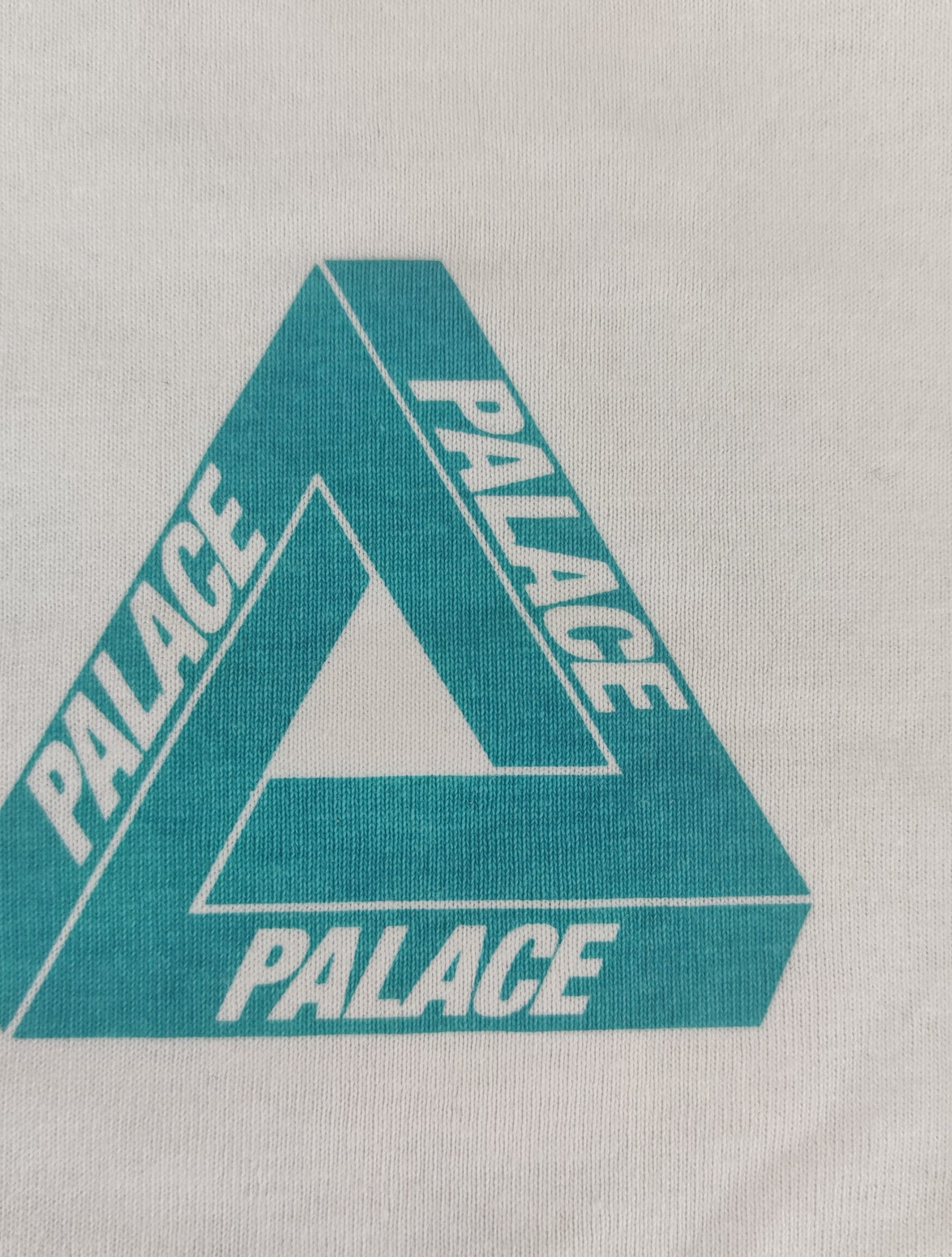 탑팔라스 / 팔라스 반팔티 , Palace Reacto Tri-Ferg T-Shirt White