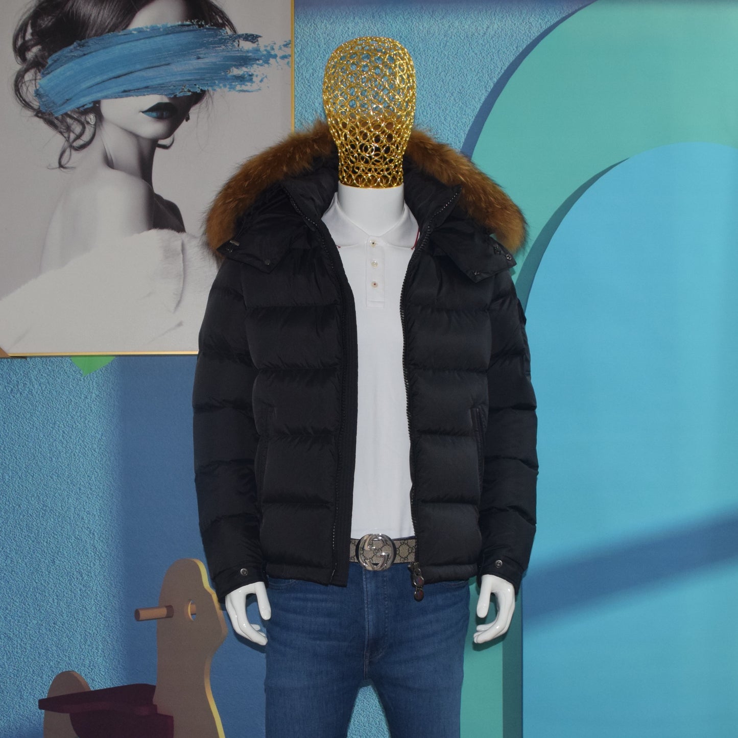 탑몽* / 몽*레어 마야 패딩 , Mayaf Short Down Jacket
