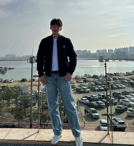 탑아키마 / 메종키츠네 야구 자켓