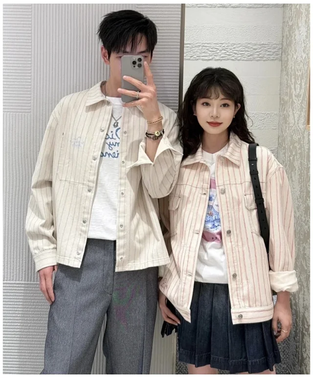 타일공장 / 디올 남성 스트라이프 셔츠 자켓