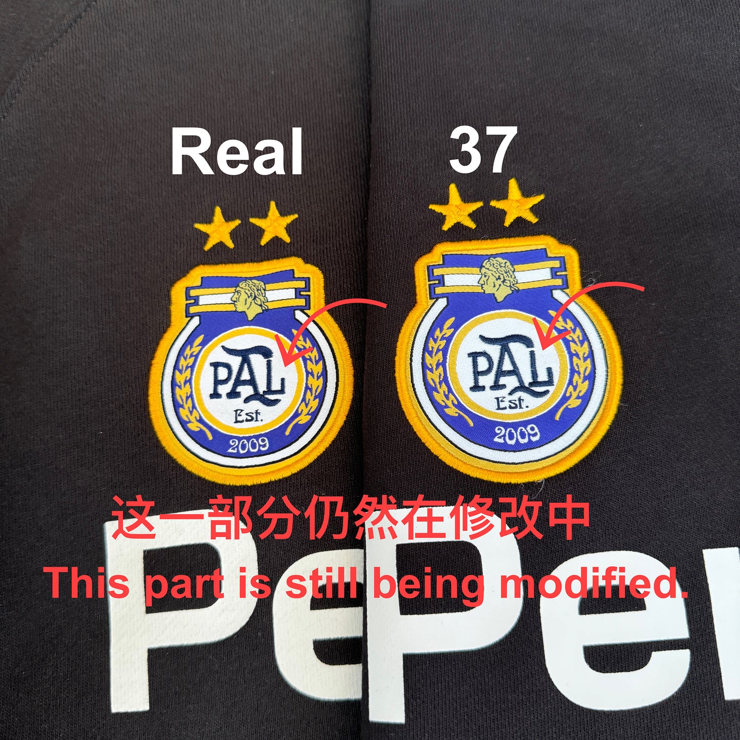 37도 / 팔라스 맨투맨 , P2438-PALACE SS24 PEN PALS CREW