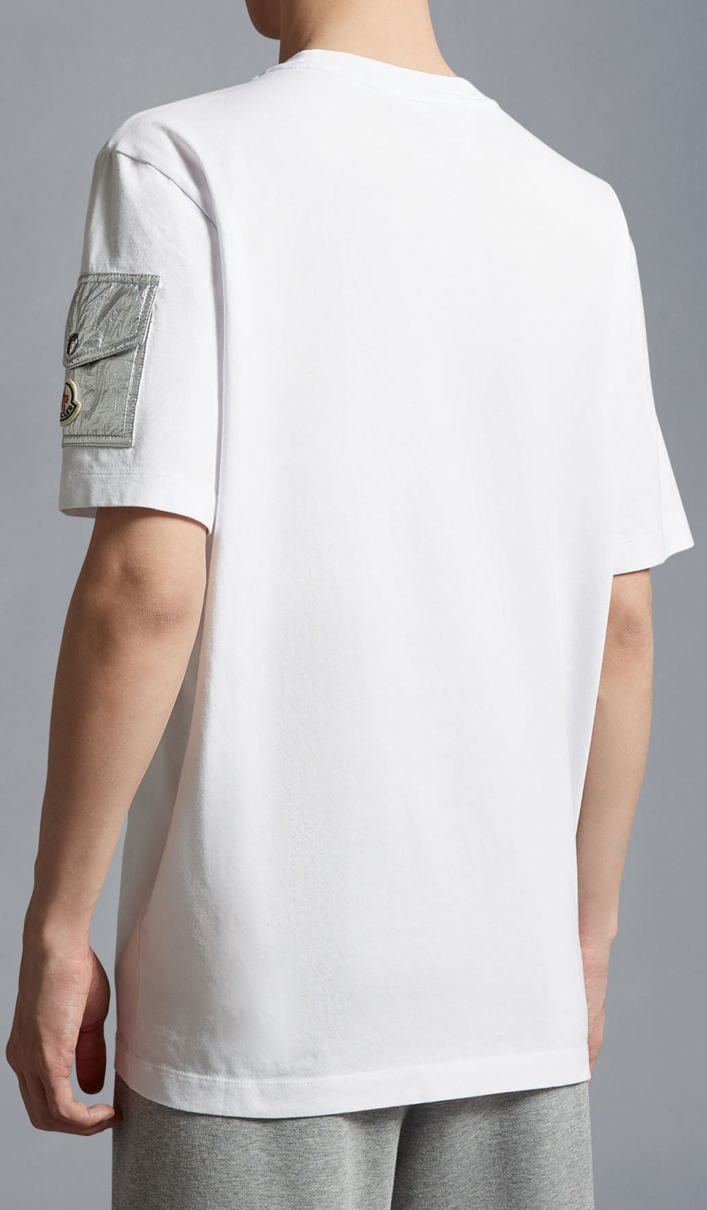 탑몽*x / 몽*레어 남성 Reflective Metallic Pocket 나일론 반팔