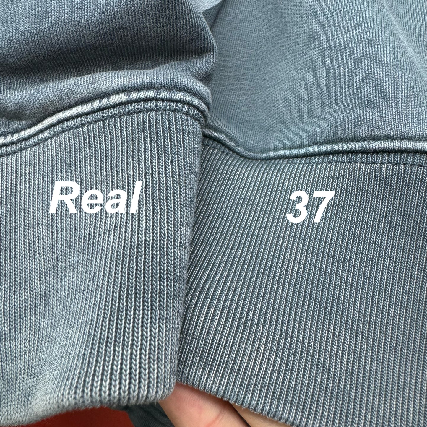 37도 / 팔라스 FW23 워싱 아웃 트라이퍼그 후드
