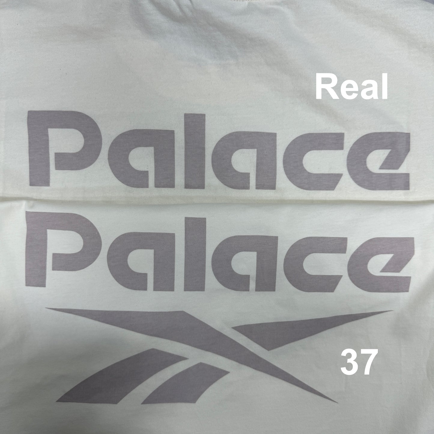 37도 / 팔라스 리복 콜라보 반팔티 , P2430-PALACE REEBOK T-SHIRT