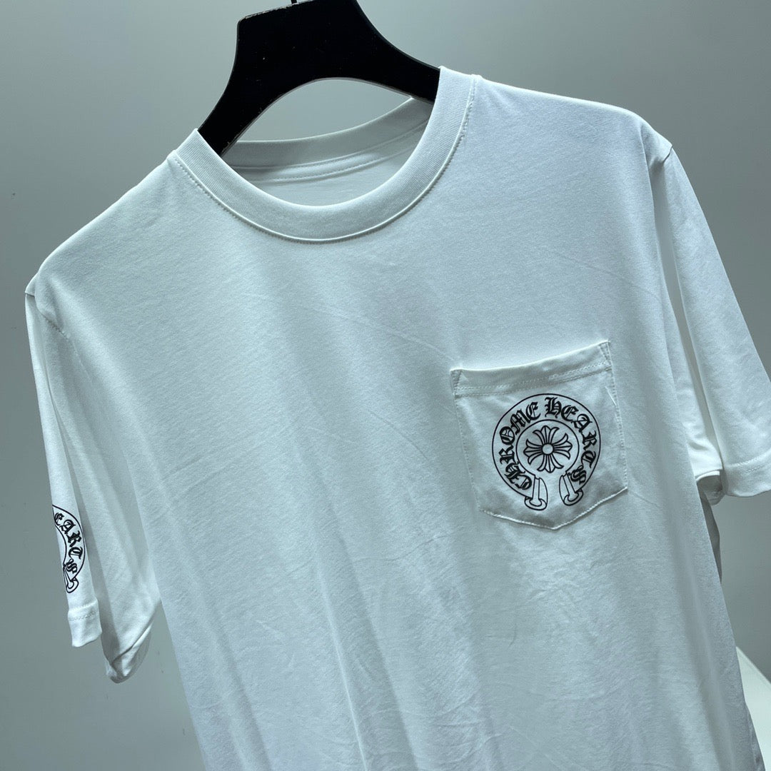 ZB / 크롬하츠 오리지널 컬러 그러데이션 부클 반팔티셔츠 Tee