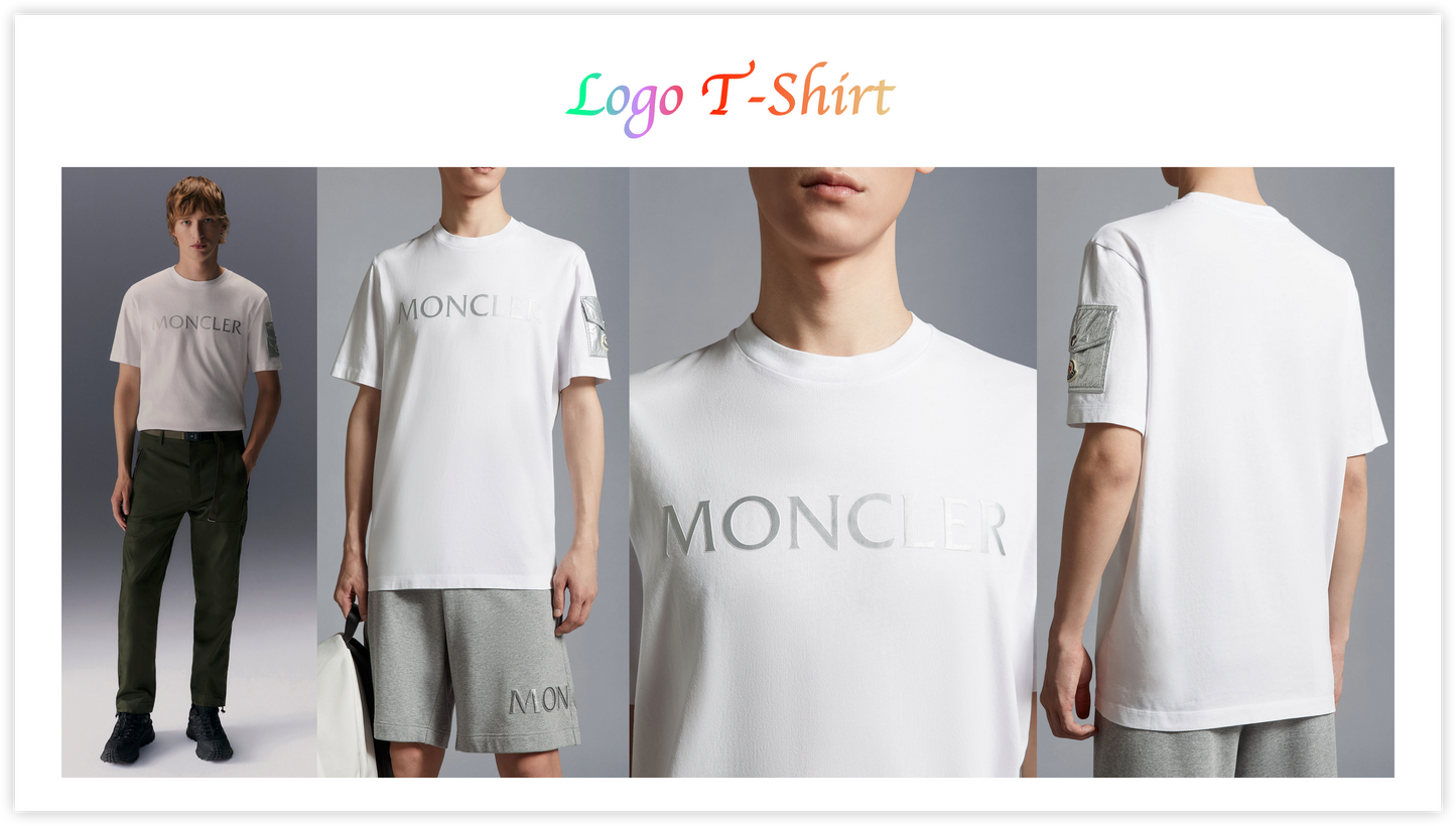 탑몽*x / 몽*레어 남성 Reflective Metallic Pocket 나일론 반팔
