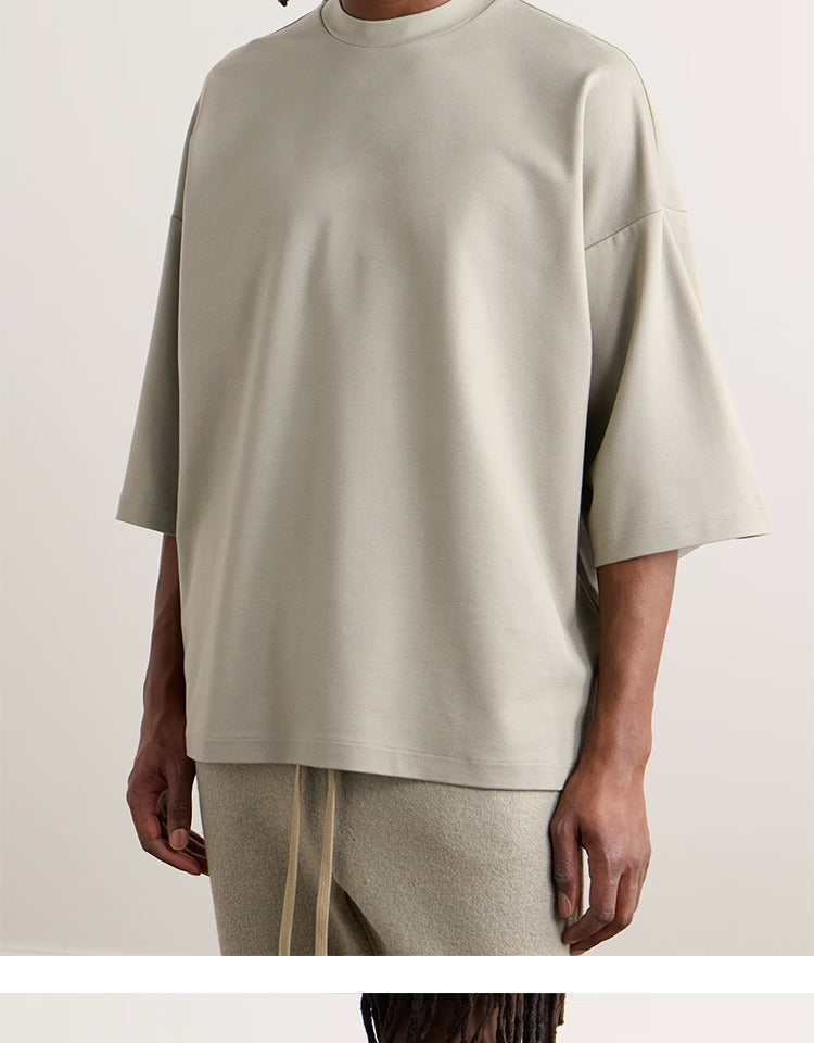 세나 / FEAR OF GOD FOG 시즌 8 메인 라인 하이 스트리트 캐주얼 루즈핏 인디고 이글 자수 반팔