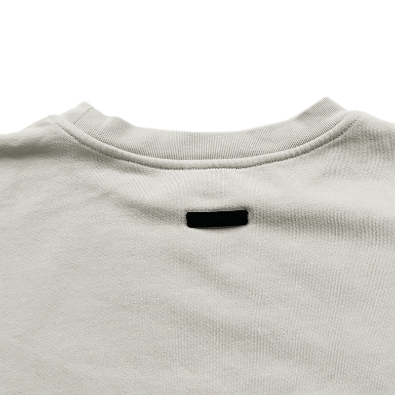 세나 / 아니다 FOG FEAR OF GOD 7C 7기 메인 라인 하이 스트리트 GRAYS 플로킹 프린트 반소매 스웨터