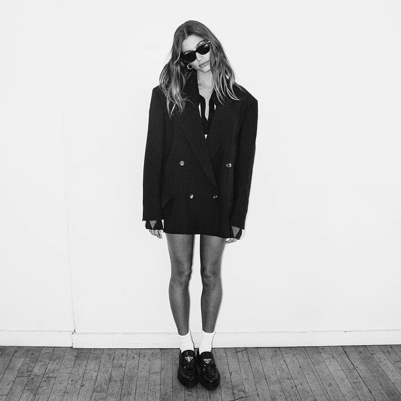 세나 / FOG FEAR OF GOD 메인 라인 7번째 시즌 하이 스트리트 아세테이트 캐주얼 라펠 슈트 재킷