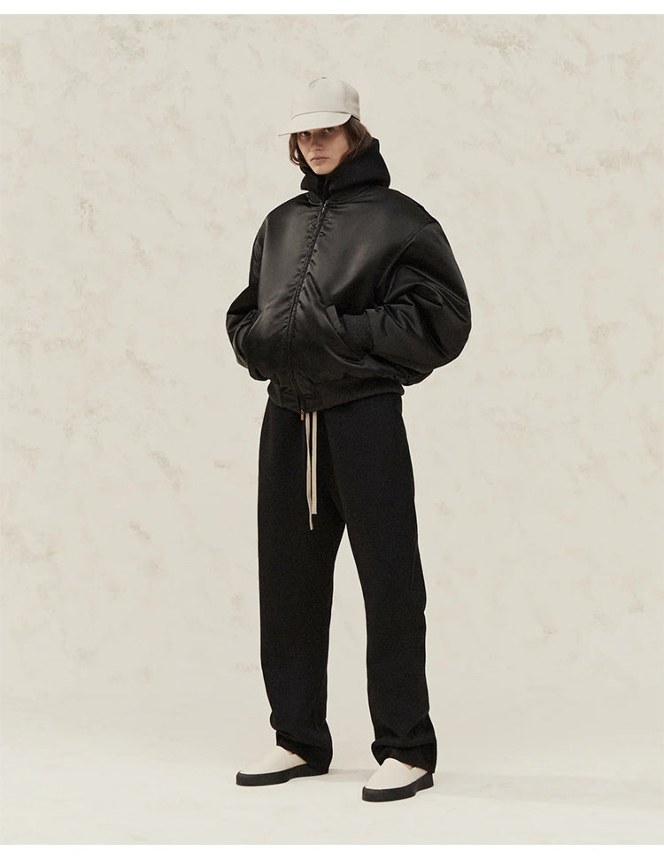 세나 / FOG FEAR OF GOD 메인 라인 이터널 시리즈 울 매니저 데모 넓은 입 드로스트링 팬츠