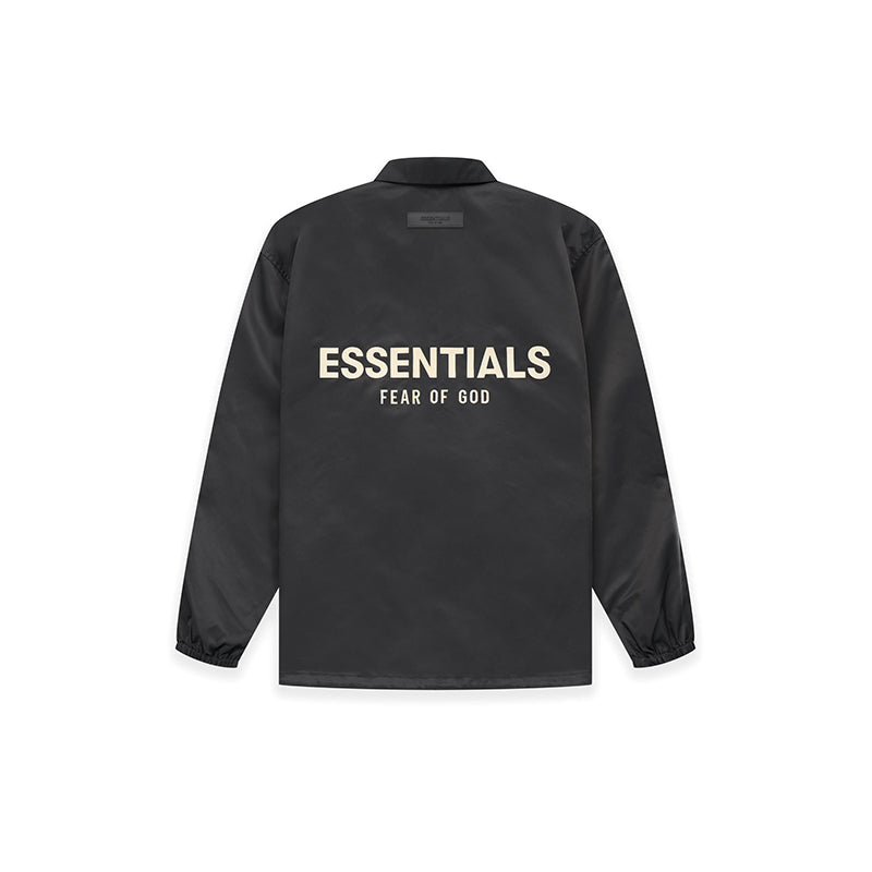 세나 / FOG ESSENTIALS 여덟 번째 시즌 더블 라인 하이 스트리트 루즈 플로킹 프린트 나일론 코치 재킷