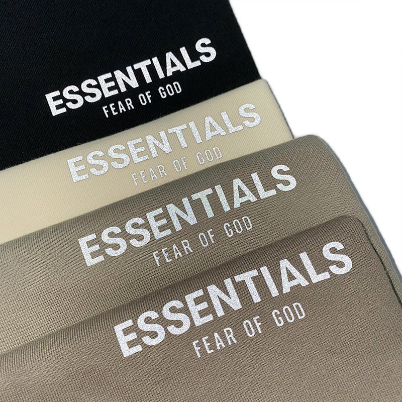 세나 / FOG ESSENTIALS 더블 라인 일곱 번째 시즌 하이 스트리트 루즈 캐주얼 스포츠 3M 반사 드로스트링 반바지