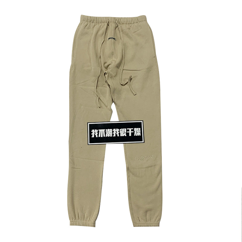 세나 / FOG ESSENTIALS FEAR OF GOD 더블 라인 하이 스트리트 캐주얼 스포츠 3M 반사 바지