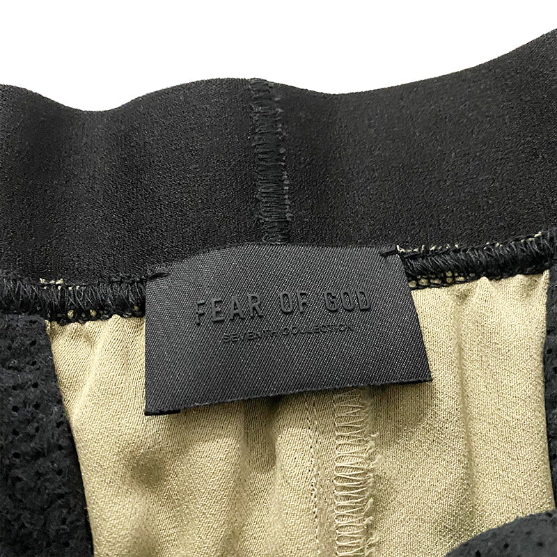 세나 / FOG FEAR OF GOD 시즌 7 메인 라인 하이 스트리트 느슨한 탄성 허리 아세테이트 울 바지