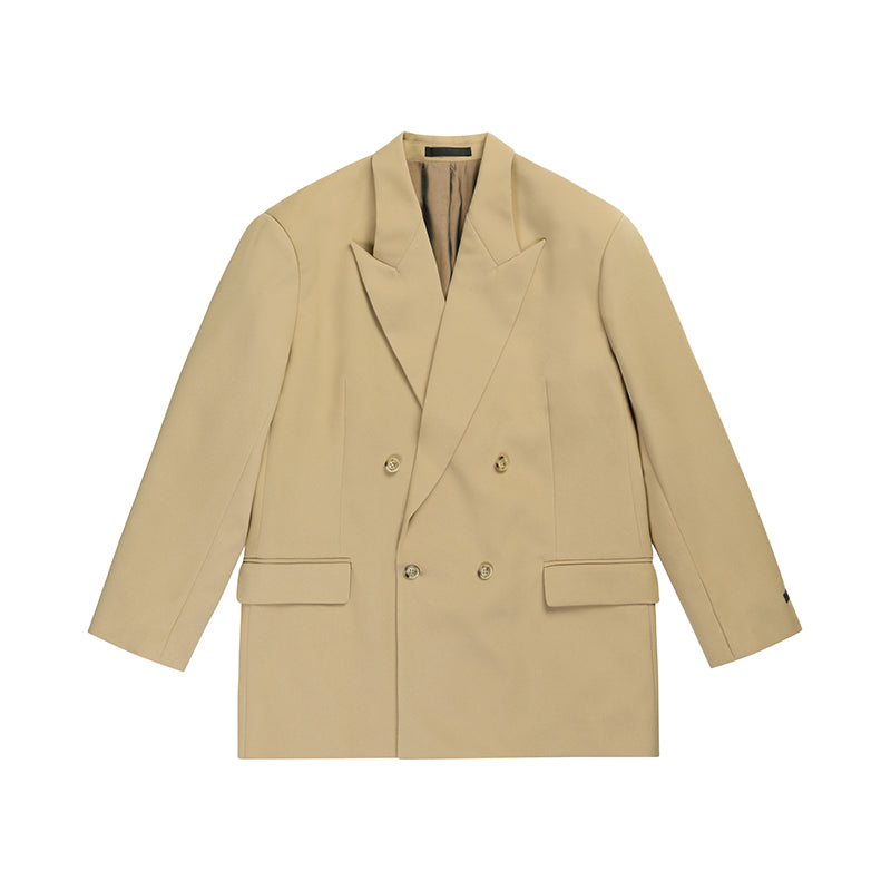 세나 / FOG FEAR OF GOD 메인 라인 7번째 시즌 하이 스트리트 아세테이트 캐주얼 라펠 슈트 재킷