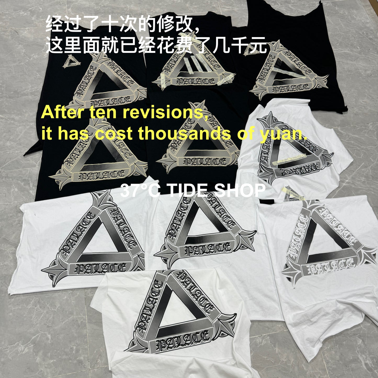 37도 / 팔라스 반팔티 , P2427-PALACE SUMMER TRI-OG T-SHIRT