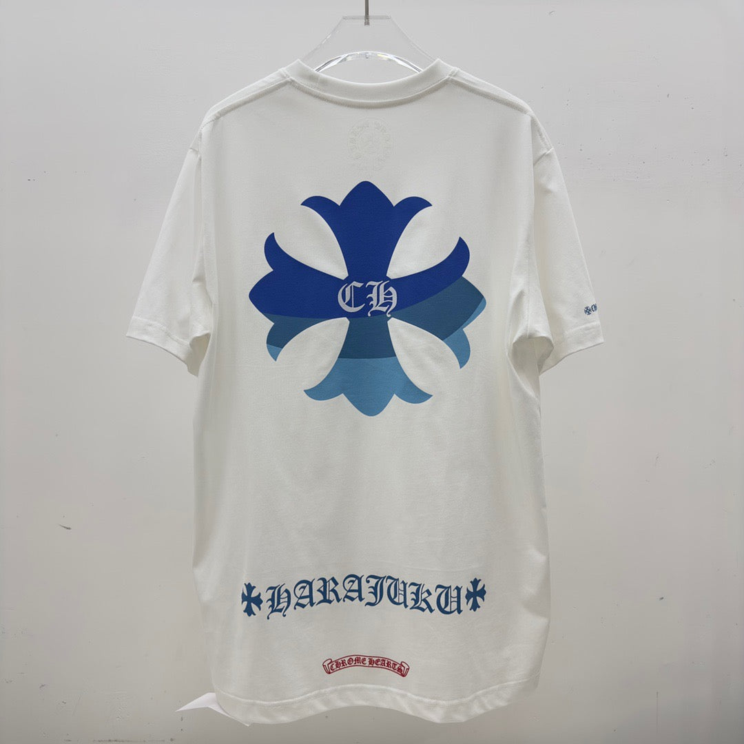 ZB / 크롬하츠 오리지널 그라데이션 십자화 반팔 티셔츠 Tee