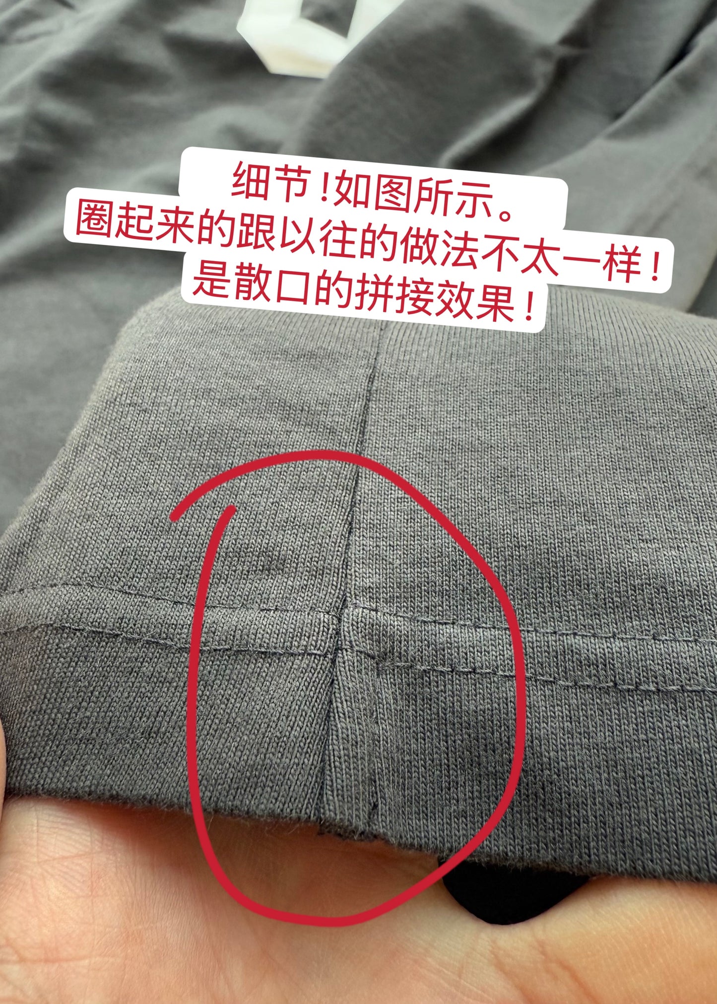 계단집 / 발렌시아가 반팔티, 앞뒤 문자 반사 스트립 그레이 티셔츠
