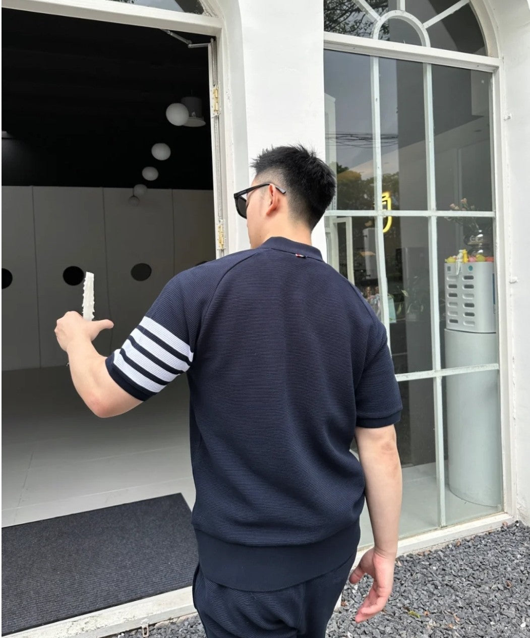 GTR / 톰브라운 반팔티 , TB24/SS 워터 리플 POLO 반소매