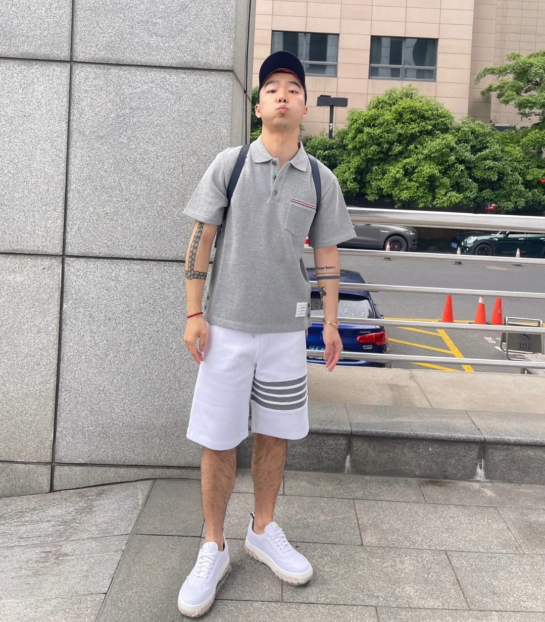 GTR / 톰브라운 피케 카라티 , TB/24 스트라이프 폴로