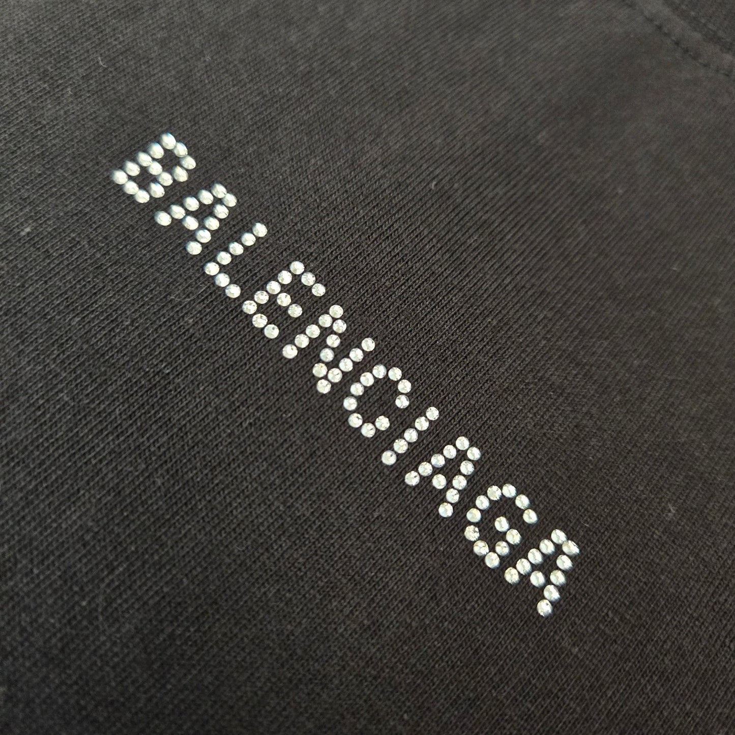 GTR / 발렌시아가 반팔티 , BLCG 24SS LOGO 라인스톤 반소매
