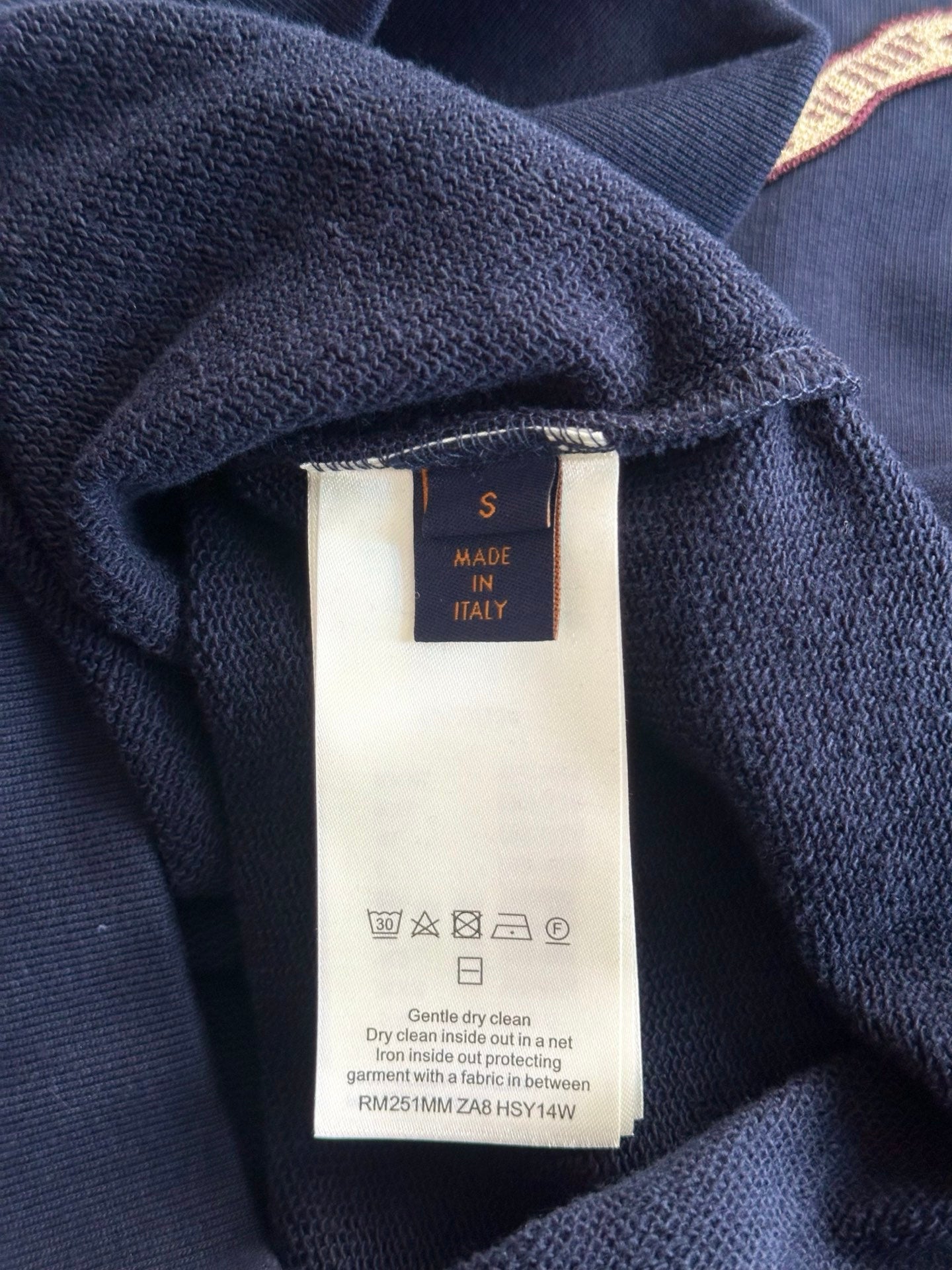 v공장 / 루이비통 엠브로이더드 코튼 크루넥 맨투