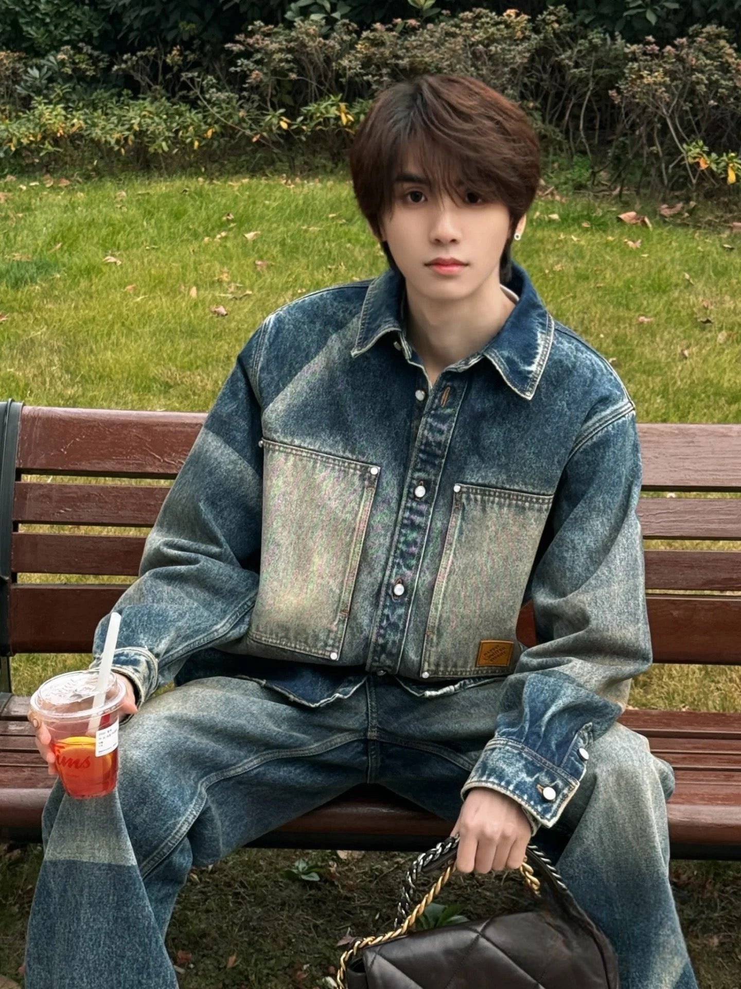 V공장 / 루이비통 청 셔츠 자켓
