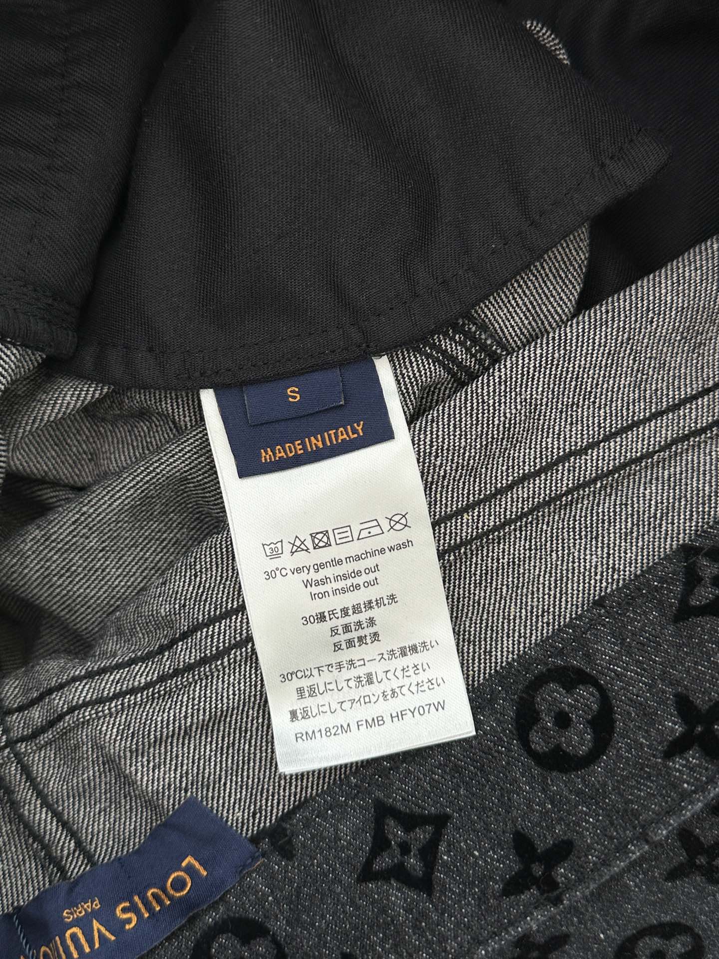 체인2호/ 루이비통 바지, 1V/Louis 24SS 뉴 플로킹 노안 데님 팬츠
