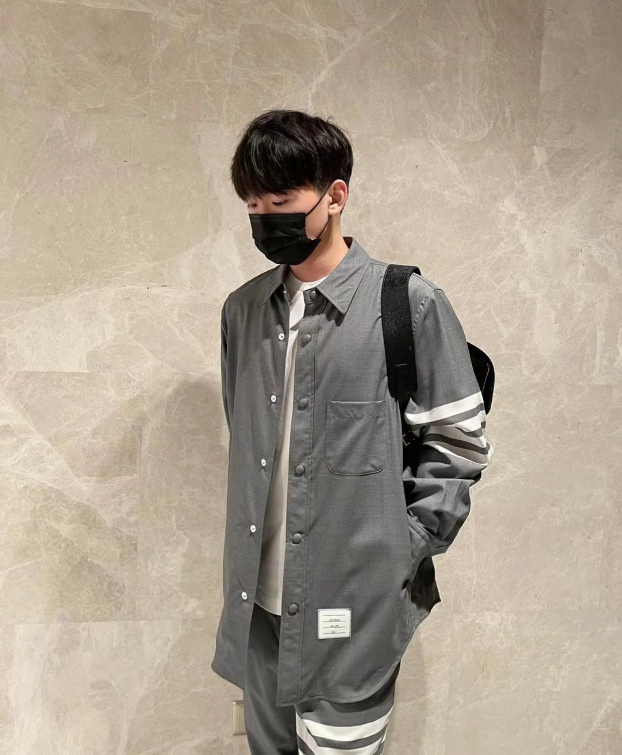 TJ / 톰브라운 클래식 울 셔츠 재킷 2가지 색상