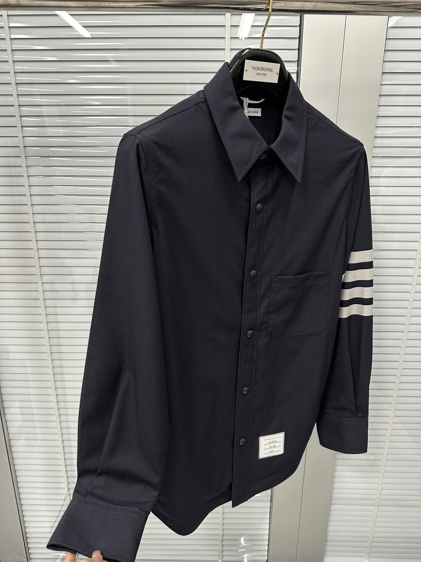 TJ / 톰브라운 클래식 울 셔츠 재킷 2가지 색상