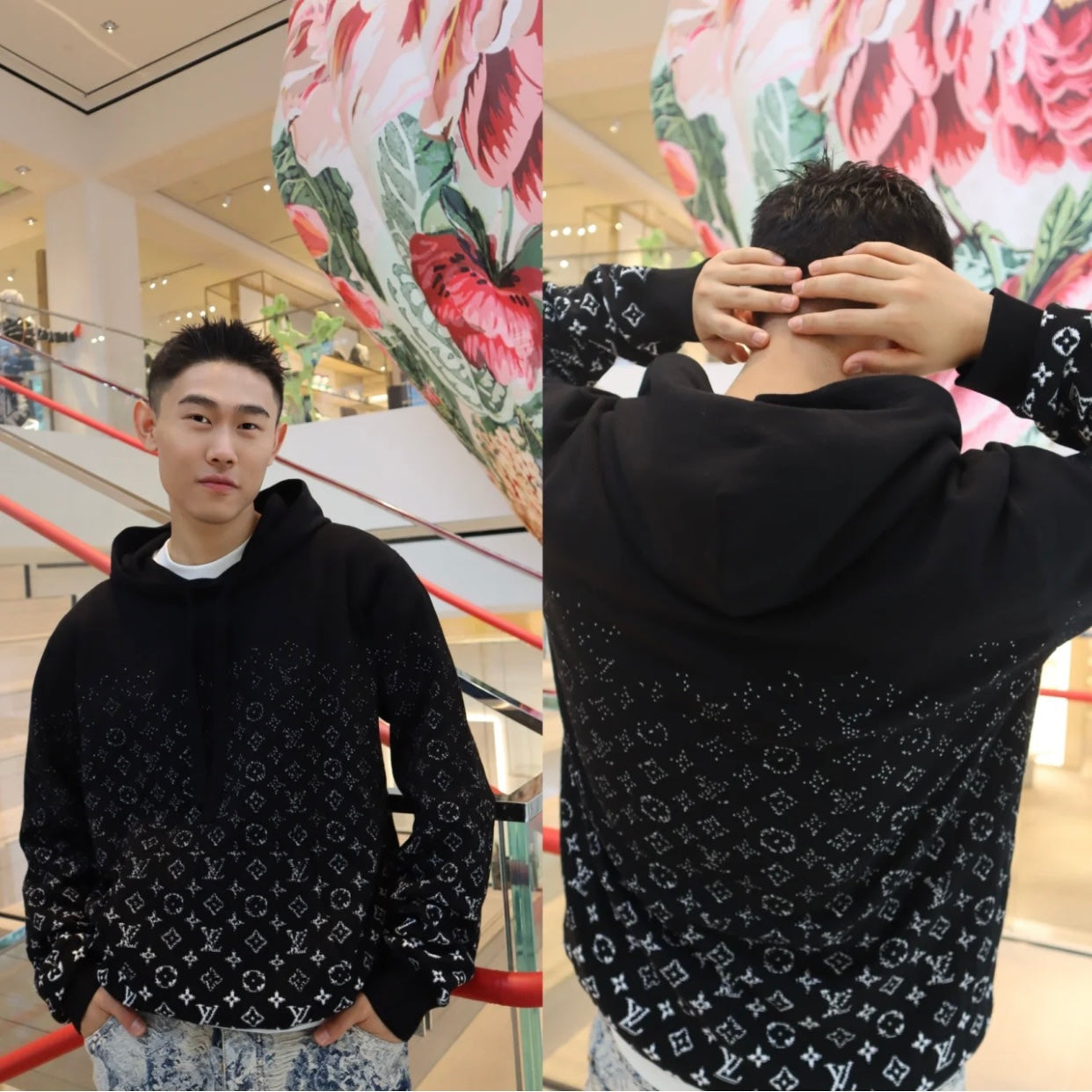 TJ셀러 / 루이비통 후드티 , 그라데이션 후드티